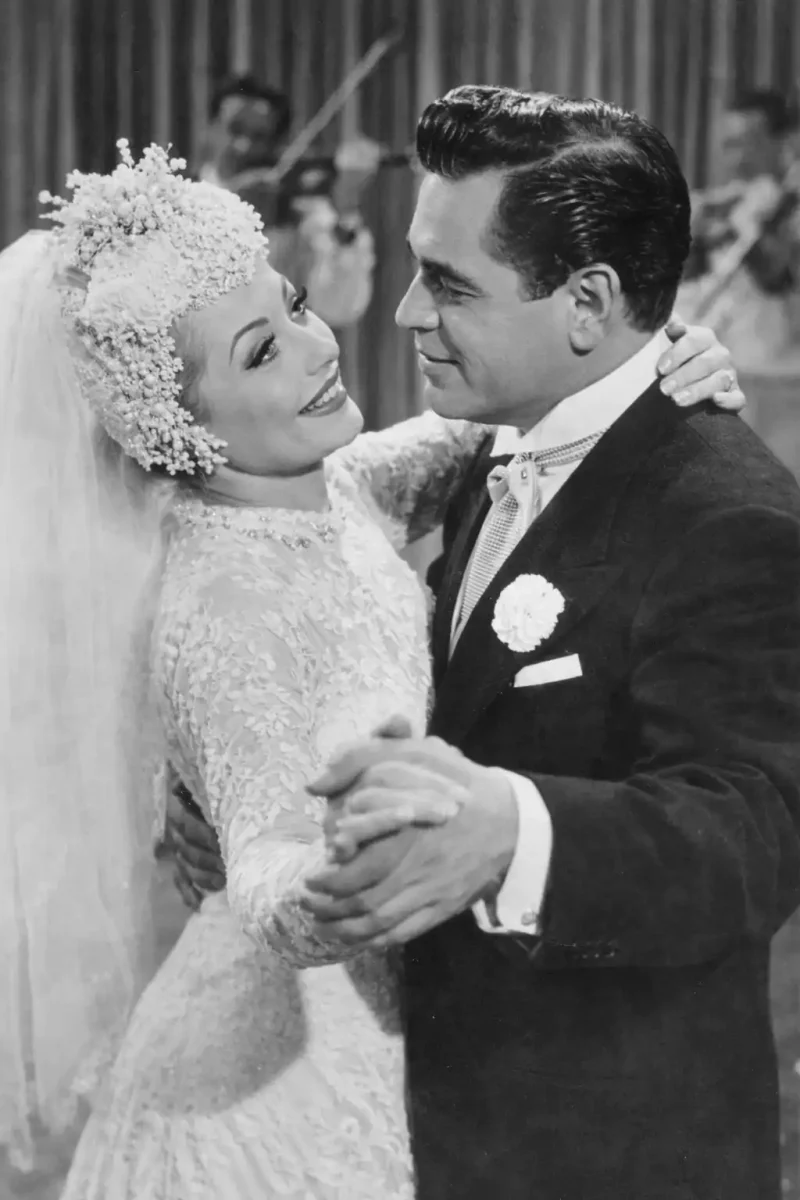 LUCILLE BALL AND DESI ARNAZ wedding