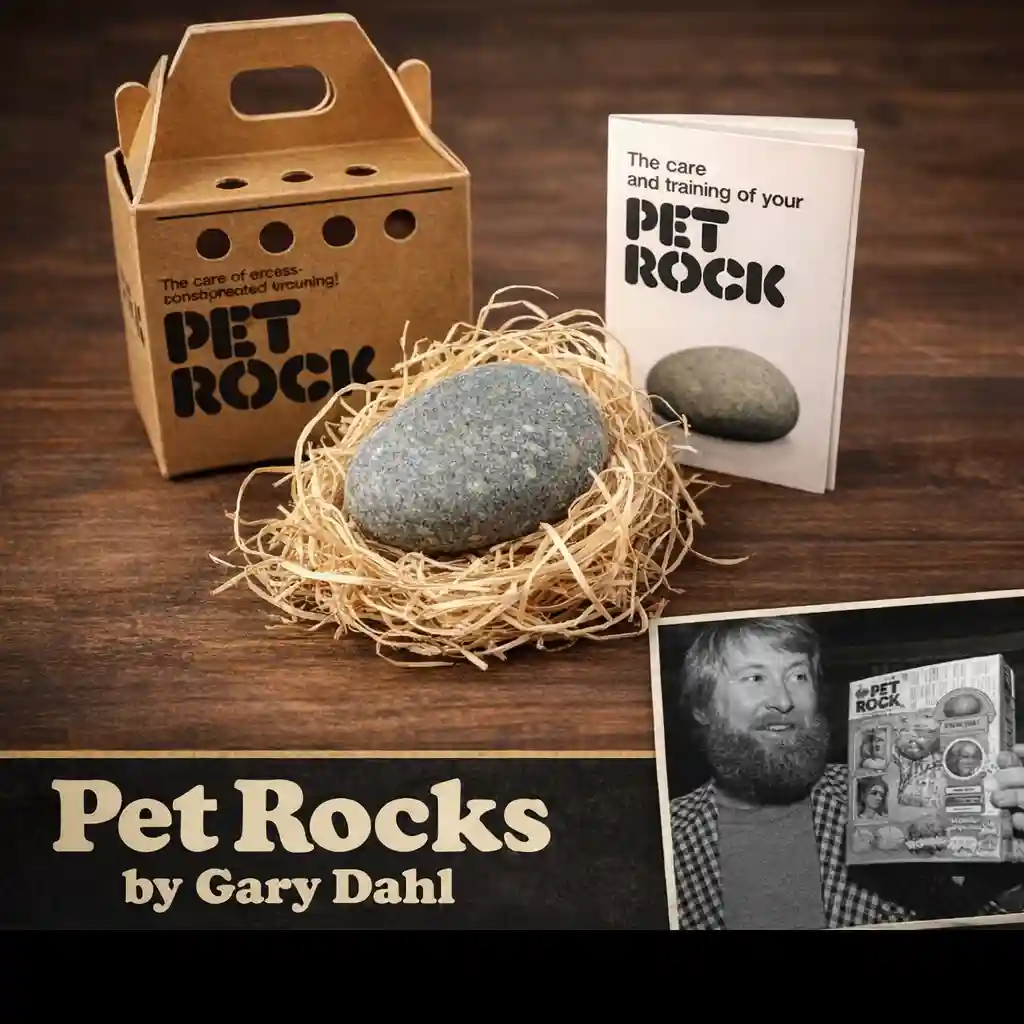 Pet Rocks by Gary Dahl